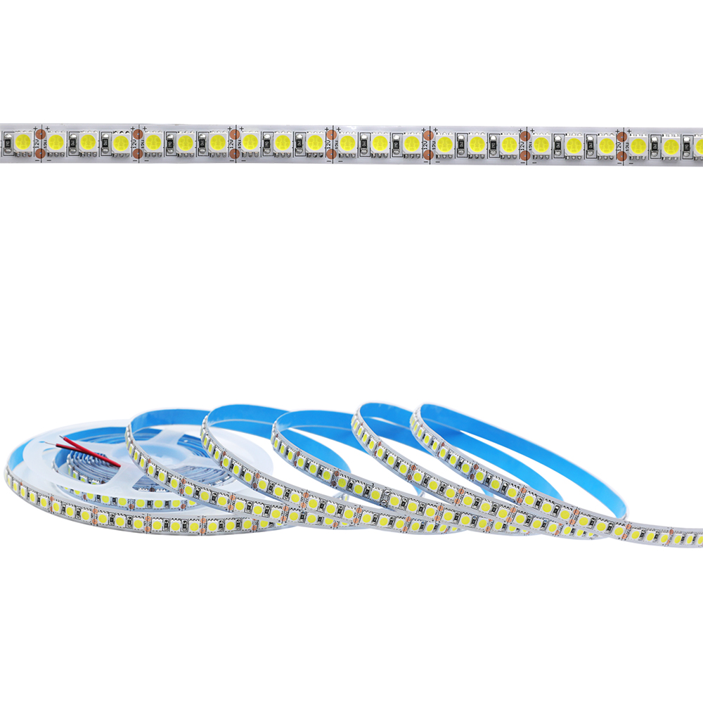 DC12/24V Single Row 600LEDs SMD5050 Optional Superbright 10mm Width Waterproof Flexible LED Strip Light 16.4ft Per Reel By Sale DC12/24V Single Row 600LEDs SMD5050 Optional Superbright 10mm Width Waterproof Flexible LED Strip Light 16.4ft Per Reel By Sale